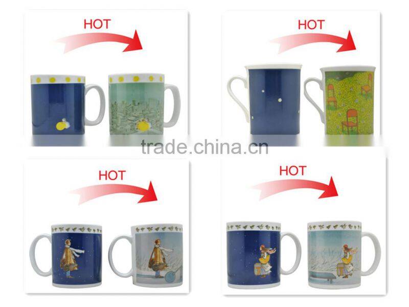 Cup with Double Colorful Custom Mugs Gift Box