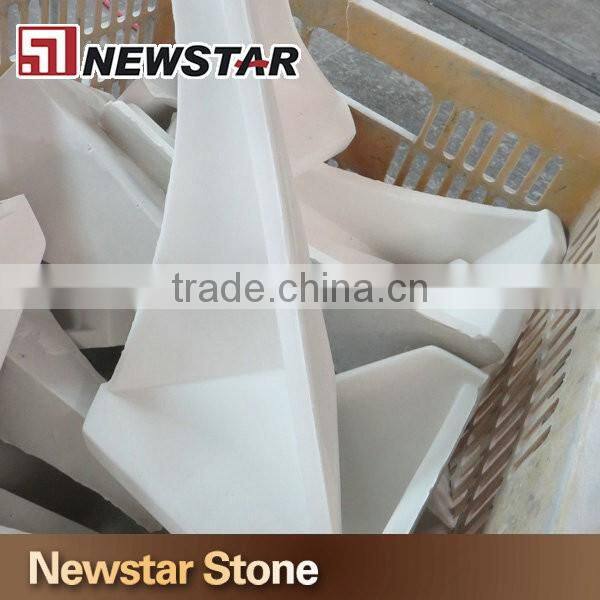 Newstar cultured marble foot rest for bathroom