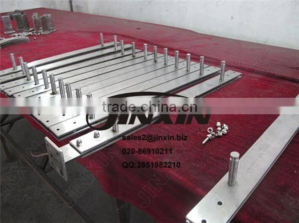 JINXIN flexible fencing fiberglass glass stairs balustrade with fashion design