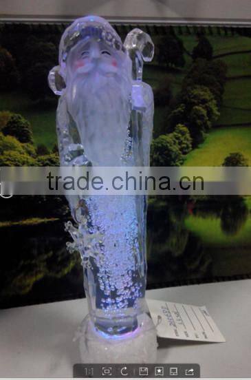 LED christmas acrylic santa claus motif light