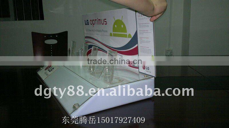 2011 New Design LG phone Acrylic display stand