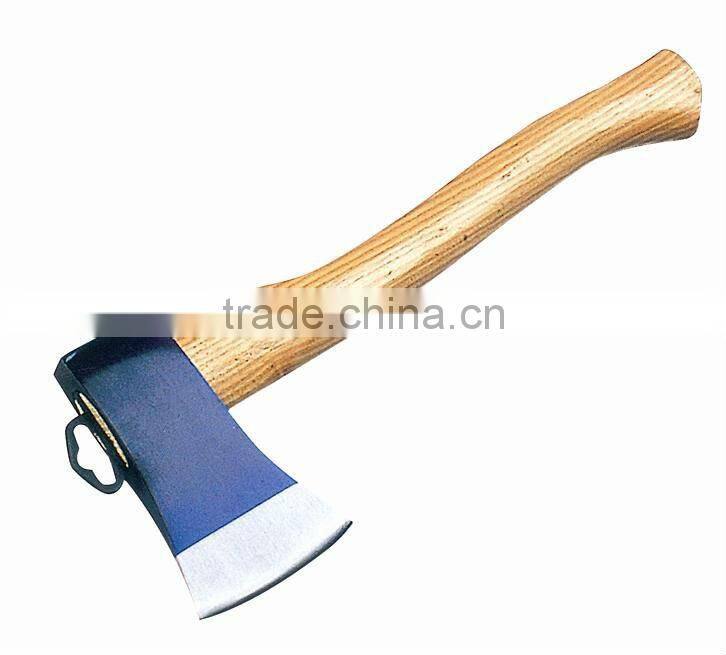 high quality axe with wooden handle