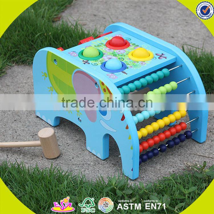 Wholesale funny wooden blocks puzzle cube interesting wooden blocks puzzle cube toy W12D001