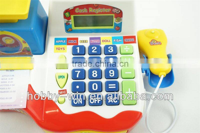 Battery Operated Interesting Baby Cash Register Toy With HJ001746 best selling toys 2014