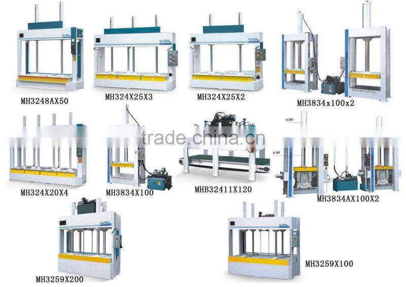 MH3248A*500 CE Certification Hydraulic plywood Cold Press Machine