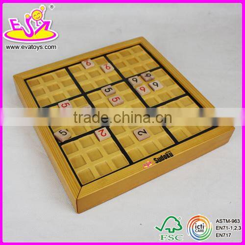 2015 New kids wooden brain toy,popular education children wooden brain toy,hot sale baby brain toy Wooden sudoku games W11A015