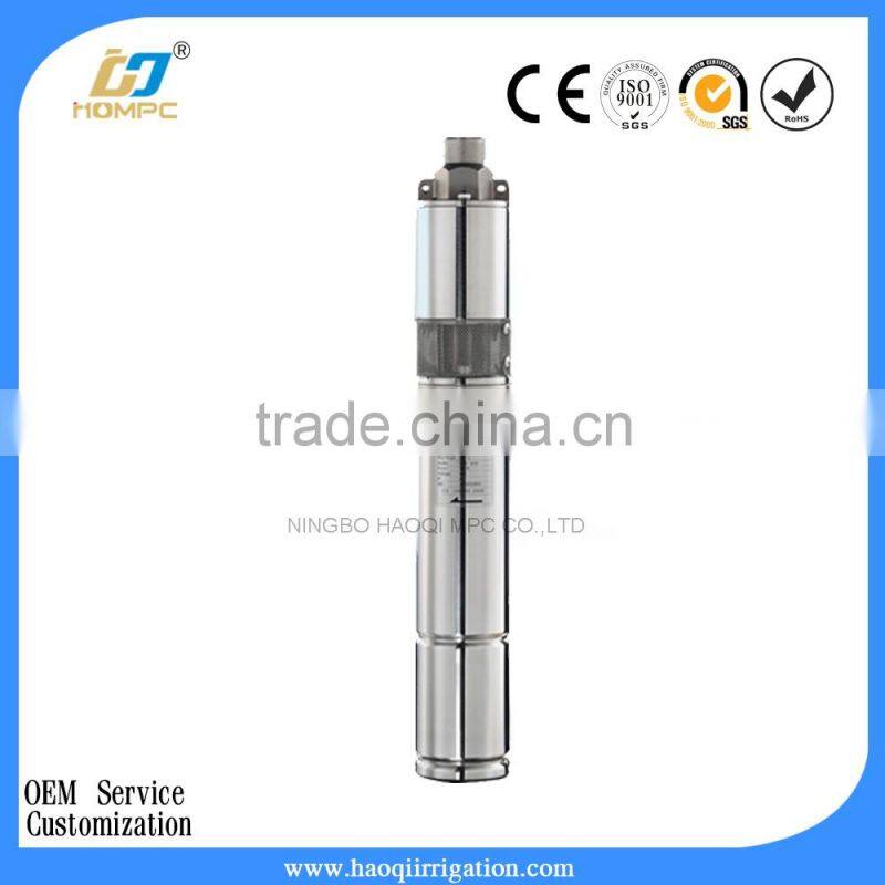 DC36V 400W 3 inch Helical Rotor submersible pump solar powered water pump