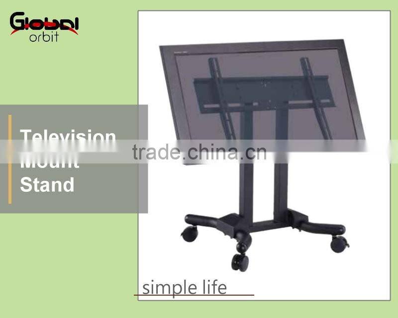 Detachable TV mounting bracket with casters, removable TV wall mount