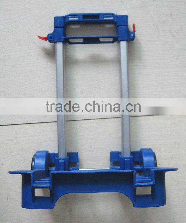 light weight foldable aluminium plastic hand trolley