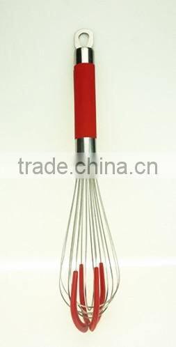 13019 stainless steel Egg Beater Blender with rubber insert