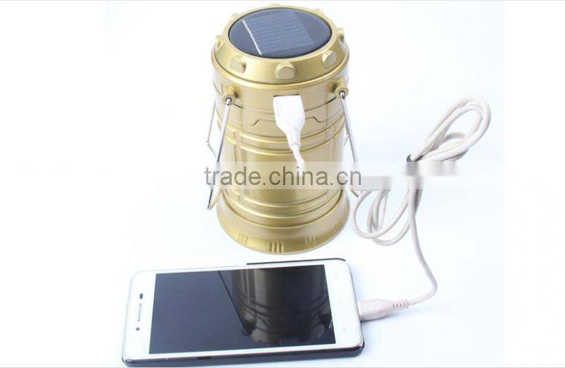 2016 practical factory price cheap outdoor rechargeable battery emergency solar lantern camping out light
