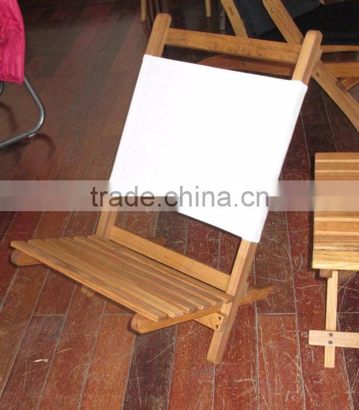 outdoor wooden beach chair with arm or without arm folding chair foladable garden chair