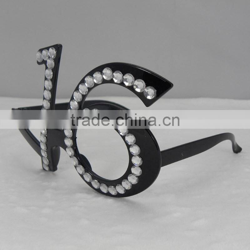Colorful Plastic Music Gita Party Glasses