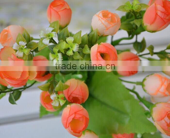 Wholesale cheap white small artificial flowers for sale