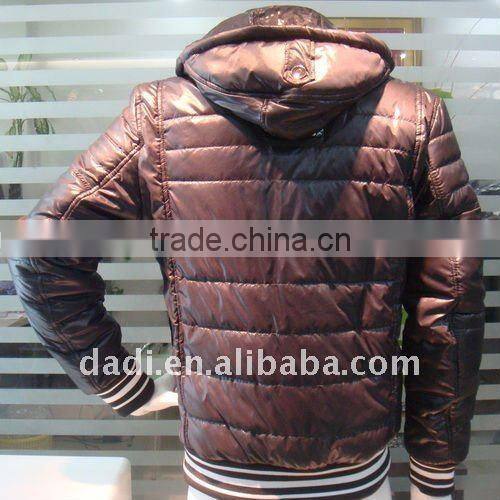 Leather Jacket Men Hoodie