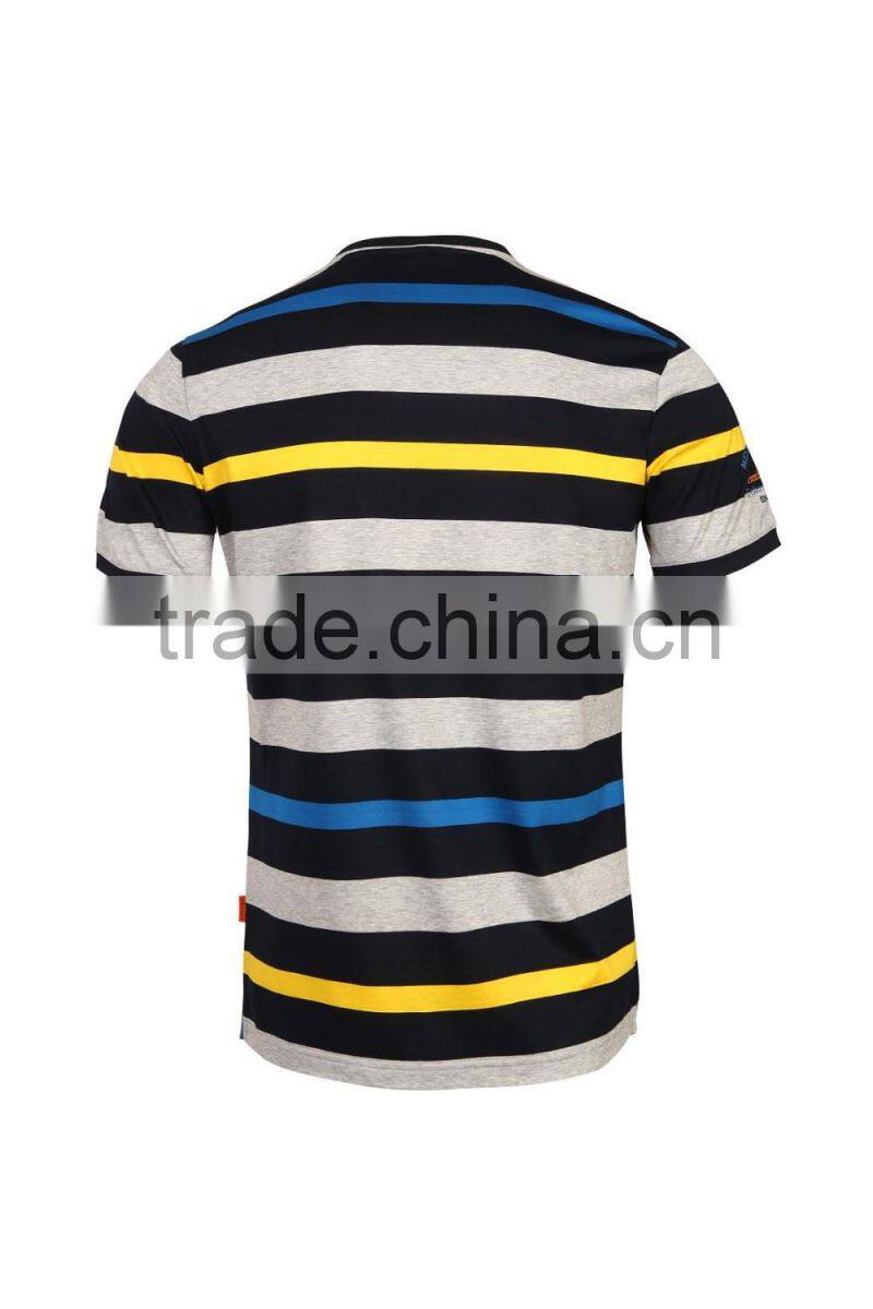 2016 new wholesale striped t-shirt