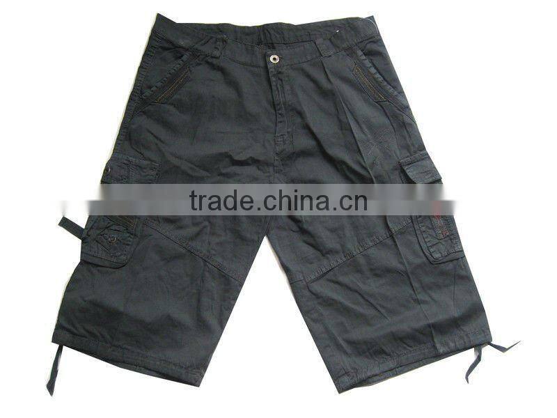 2012 new style men's stock canvas shorts 262
