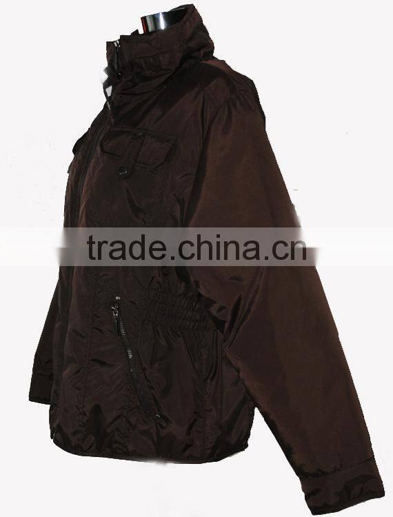 2014 European Style Waterproof Men's Winter Jackets With Stand Collar Hoodless OEM