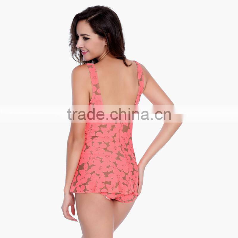 Online wholesale ladies plus size swimwear dresses