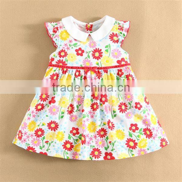 China Supplier Wholesale Girls Woven Dress Sleeveless Design with High Quality
