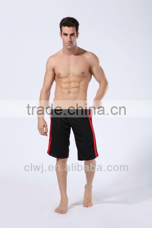 100 polyester sports hot pants 3/4 sport pants sport tight pants