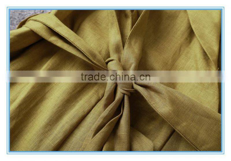 Hot Sales Half Sleeves Linen Formal Tailored Romper Jumpsuit For Women