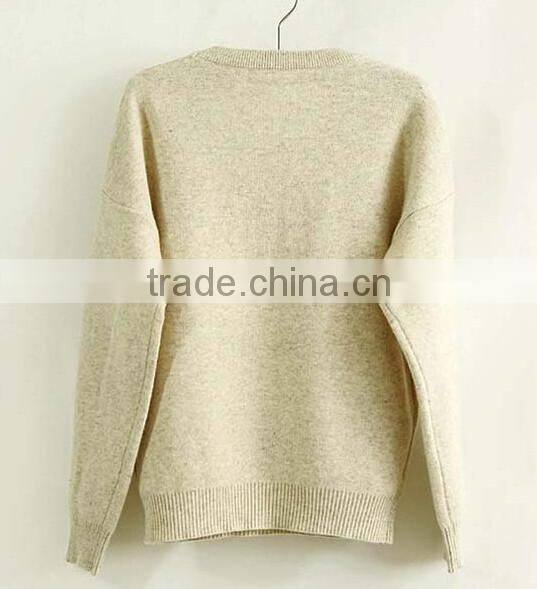 2017 womens Cotton or Acrylic Pullover ugly christmas sweater Reindeer