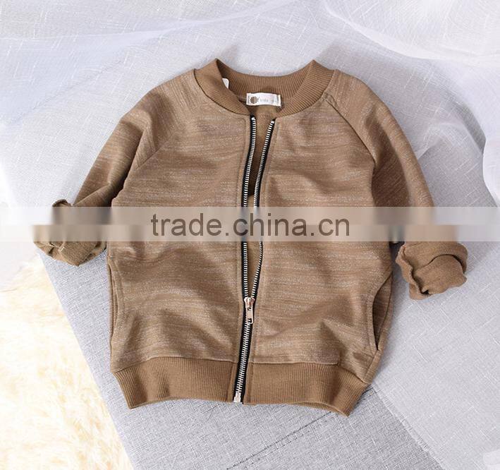 YE5170 Korea 2017 autumn children coat fashion sports kids boys coat