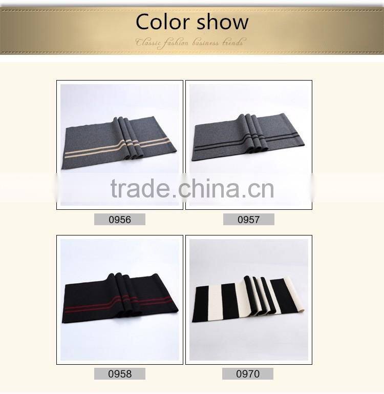 Fashionable Design Top Men's 100% Wool Knit Winter Soft Scarf