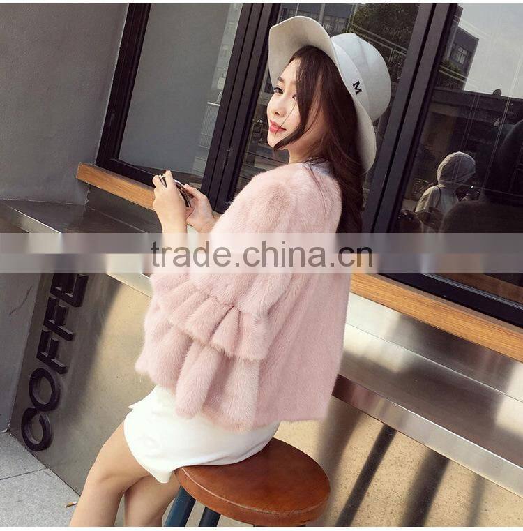 Multifunctional women fur vest from china for wholesales fpc-312