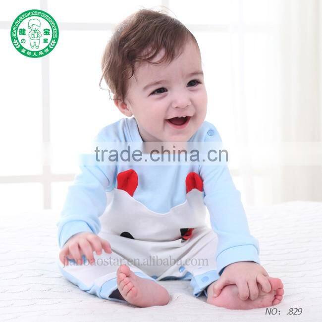 2017 Unisex Newborn Cotton Clothes Long Sleeve Baby Boys Romper