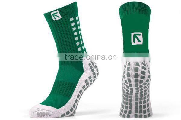 Non-slip crew sports socks/sports sock/bamboo sock