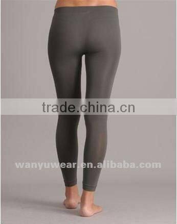 ladies seamless solid legging
