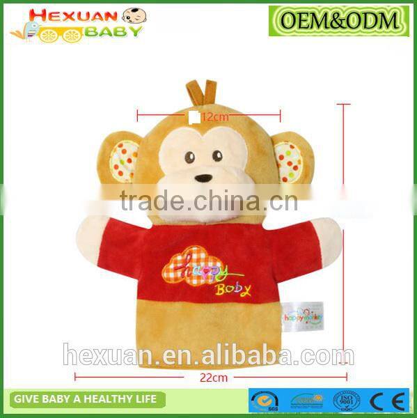 New design funny animal cartoon Custom plush frozen finger /hand puppets ,minion plush finger puppet ,cheap finger puppet