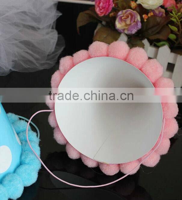 2014 factory sale parper material hat wholesale birthday party supplies