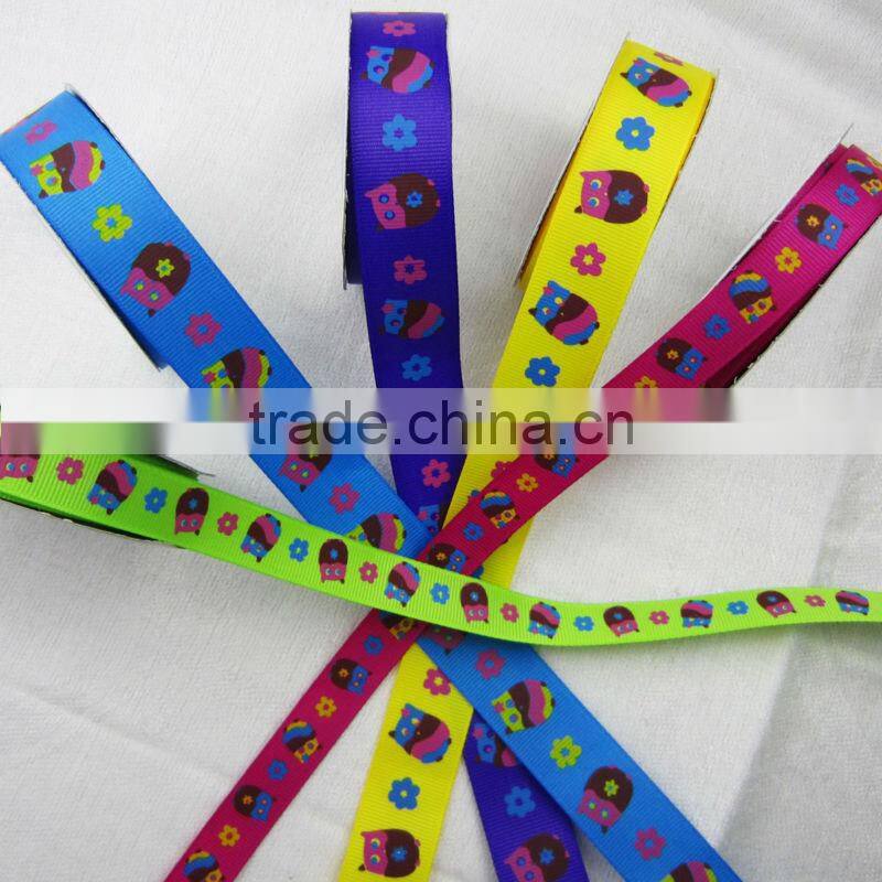 Custom Printed Ribbons,High Quality Grosgrain Ribbon
