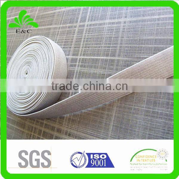 Custom knitted elastic band 15mm nylon knitting ribbon