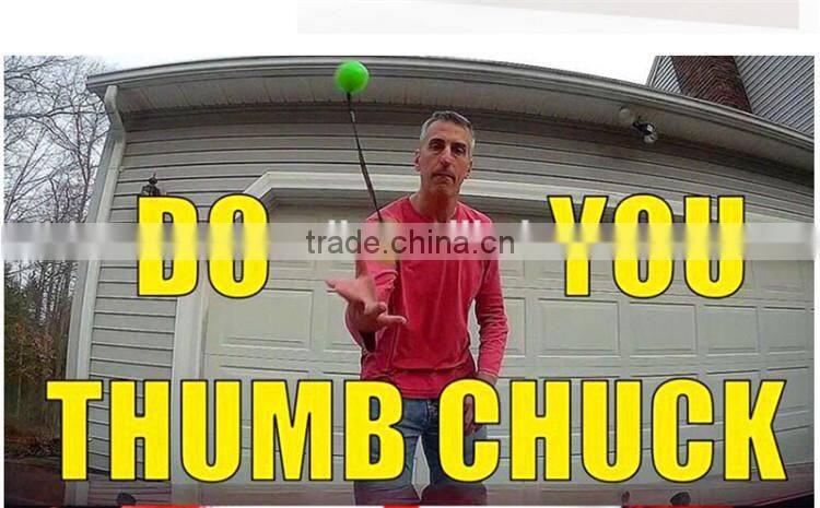 Flashing Led Light Up Finger Fidget Thumb Chucks Anti Stress Toys Multi Colors Finger LED Yo Yo Ball