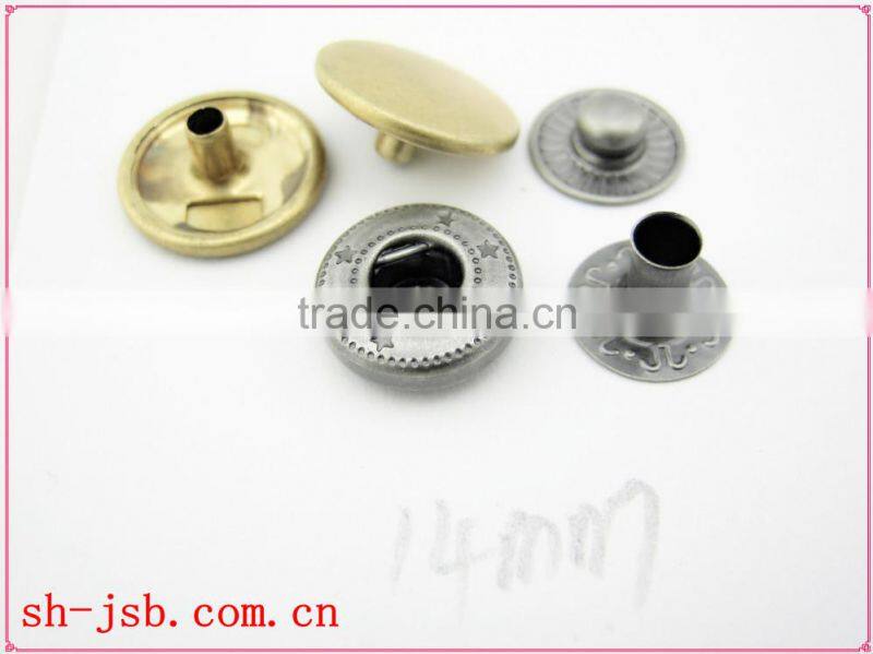 brass snap button plastic snap button