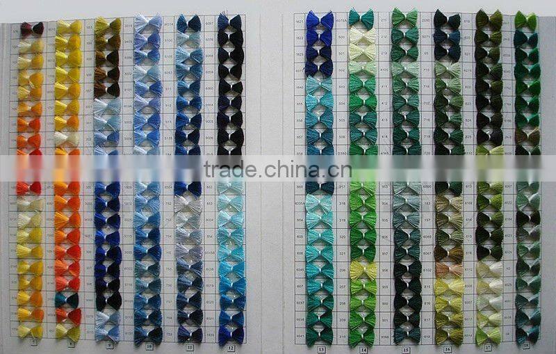 100% Rayon Embroidery Thread From Ningbo Sewing Factory