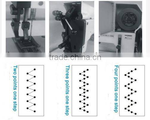 JK-204-103 Multipoint thick thread tortuous zig-zag stitching machine