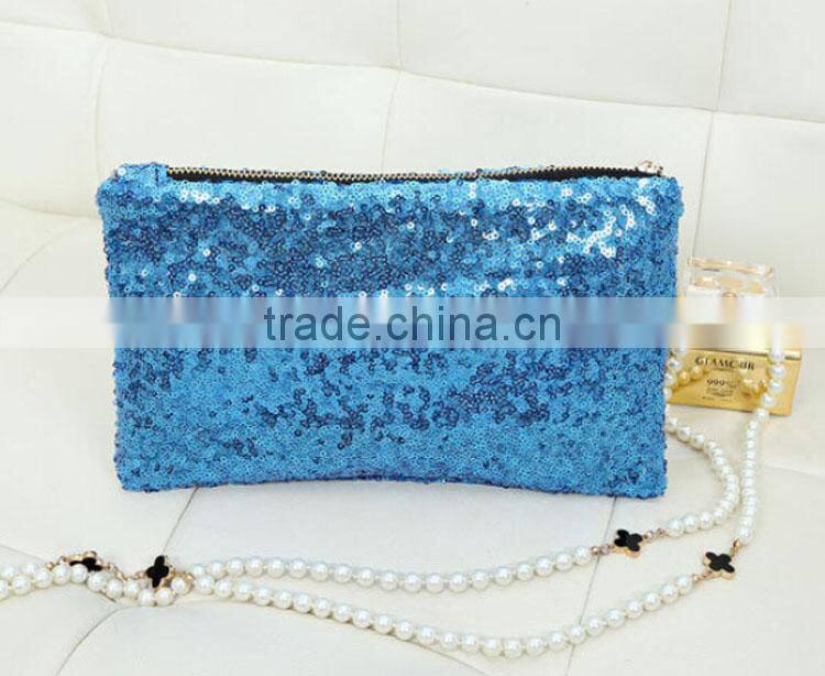 9 Colors Stock !! Bling Sequin evening party clutch bags