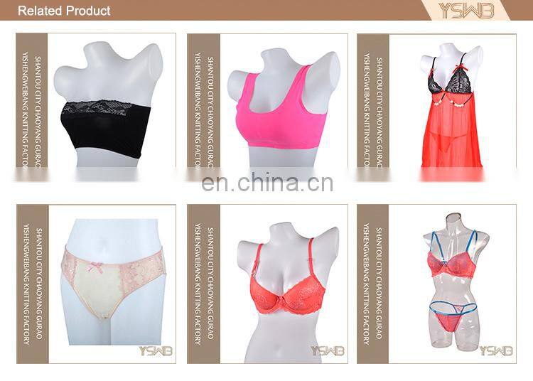 2016 fashion design lady breathable red lace thong panties