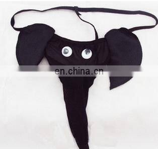 2017 New Limited Sexy Erotic Homens Mens Gay Sexy Lingerie Elephant G-string Underwear Pants Male T-back Jockstrap Thongs Panty