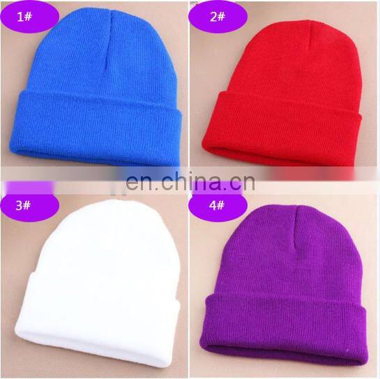 Custom Logo Crochet Handmade Hat Knitted Cap