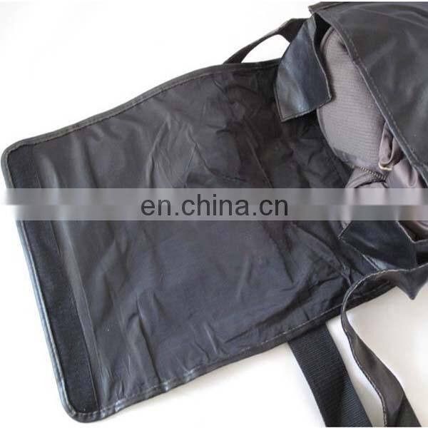 Fashionable PU pilot shoulder bag for men