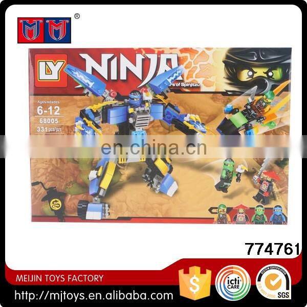 Meijin Fashion series Plastic intelligent building blocks robot brick robot toy for kids