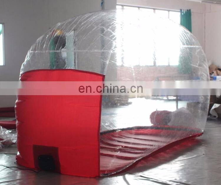 Hot sale fashion design outdoor tent inflatable motorcyle capsule