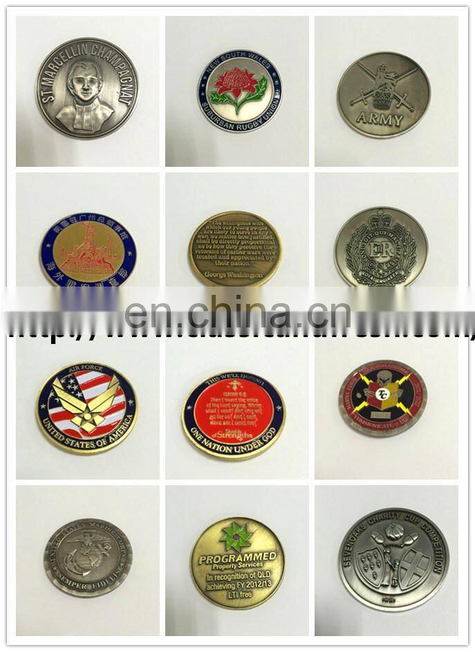 zinc alloy Custom metal token coin for souvenir gift