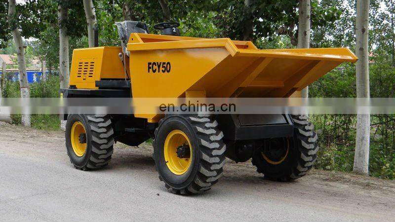 site dumper truck for sale, 5ton site dumper